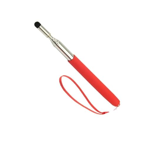 電子黒板用ポインター(120cm伸縮型 ポインター+タッチパネル対応) 赤外線 インタラクティブ・デジタルホワイトボード用 タッチペン ステンレス 最大延長120cmまで スクリーン 教師用 ハンドポインター 指示棒 パワーポインターやレーザー ポインター