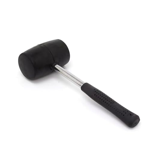 21oz Heavy-Duty Rubber Mallet for DIY