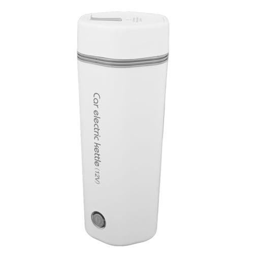 Tetera eléctrica portátil de viaje 350ml acero inox miniatura 6