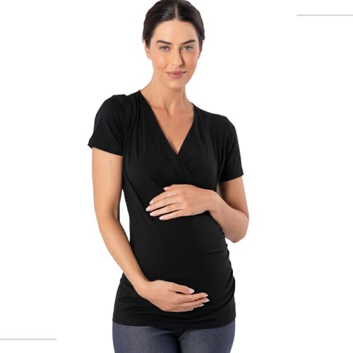 BLUSA TRANSPASSADA GESTANTE E AMAMENTACAO 0253 Preto