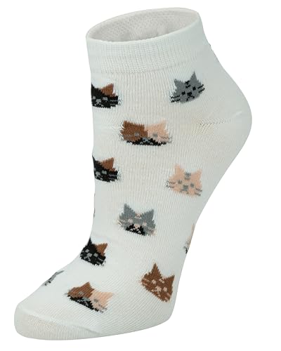 Image of Gelante 12-Pair Women's Ankle Socks, Colorful Comfortable Lightweight Breathable Athletic
