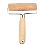 Roller Rolling Pin, 4 Inch Wood Rolling Pin for Kneading the Dough of Baking Bread, Pizza, Cookie, Noodles (M)
