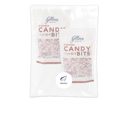 Fine Crushed Candy Dessert Toppings, Bulk Candies For Ice Cream, Cookies, Cupcakes, Pack Of 2 (S'mores) #TOP4