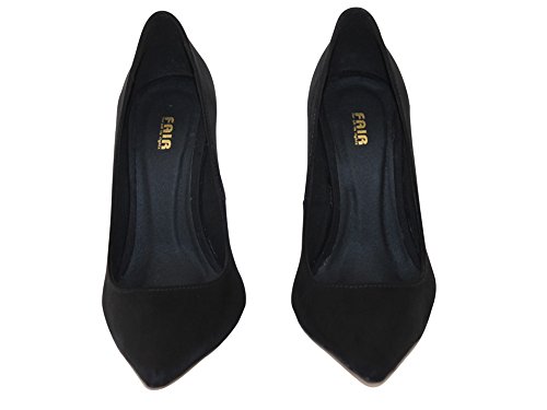 FAIR Women's Vegan 75 mm Pointed Toe Pump4