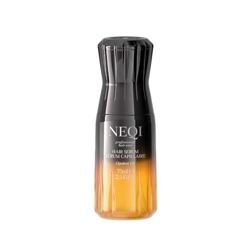 NEQI Haaröl für Trockenes Haar – Opulent Oil Serum mit Arganöl & Hemisqualan – Anti Frizz Haarserum, Glanz & Geschmeidigkeit, Vegane Haarpflege Damen, Ohne Beschweren – 75ml