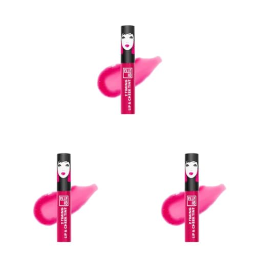 Image of Elle18 2Timing Lip& Cheek Tint CandyFloss 4ml (Pack of 3)
