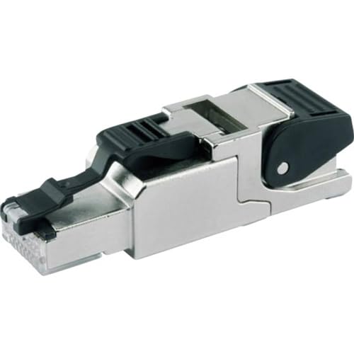 Telegärtner J00026A2002 Wire Connector RJ45 Black Stainless Steel Wire Connectors (RJ45, Black, Stainless Steel)
