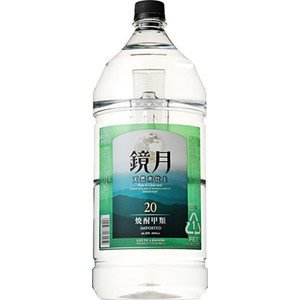 甲 サントリー 鏡月グリーン２０°ペット取手付 4L × 4本