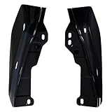 HR3 Color-Matched Custom Mako Shark Fade Mid-Frame Air Deflectors Compatible with 2009-later Harley Touring Road King, Road Glide, Street Glide, Electra Glide, Ultra Limited, Trike (Style #2)