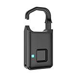 [USB] una batería de polímero incorporada, se puede cargar fácilmente con un cable USB (el puerto USB está en la parte inferior), nunca tendrá que preocuparse de que la batería se agote, la batería del candado se muestra en la APLICACIÓN, lo que puede recordarle que la cargue a tiempo