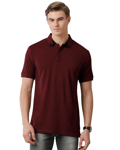 Image of ADRO Mens Polo T Shirt -100% Cotton Polo Tshirt for Men | Solid Polo T-Shirt Regular fit
