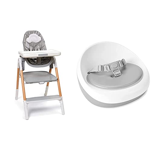 Image of Skip Hop Baby Infant Meal Time Essentials with Sit to Step High Chair and Booster