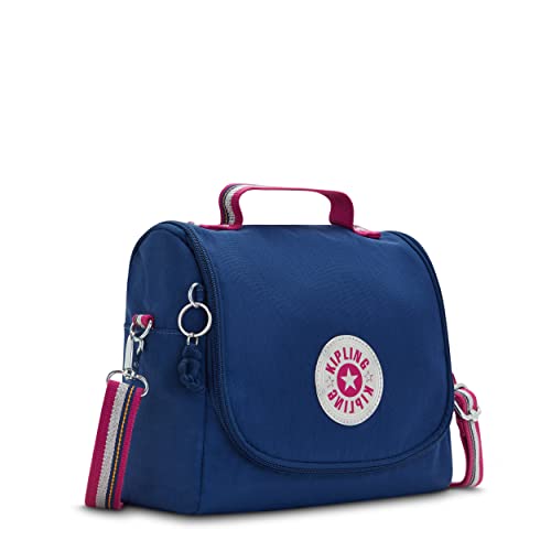 Kipling Women's New Kichirou, Insulated Bag, Nylon Lunch Tote, Admiral Bl Bm1, 23" L X 20.5" H X 12.5" D #TOP3