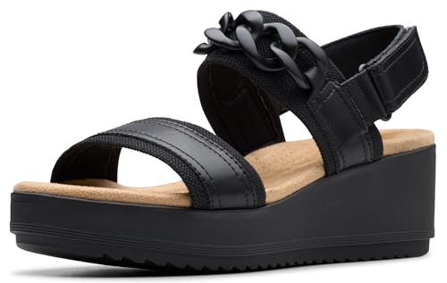 Clarks Women's Wrenly Eve Wedge Sandals