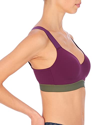 Natori Women's Dynamic: Conv Cont Sport Bra, Jewel Violet/Vine, 34Ddd #TOP1
