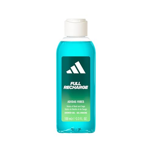 Image of Adidas Vibes Full Recharge Gift Set for Men (Eau de Parfum 100ml + Shower Gel 100ml)