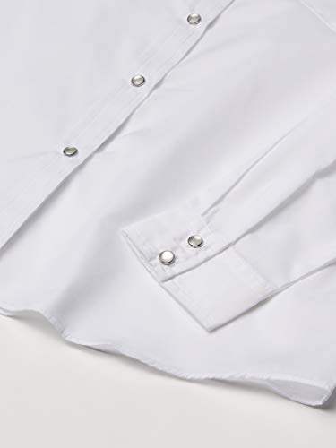 ELY CATTLEMAN Girls' Long Sleeve Solid Western Shirt4