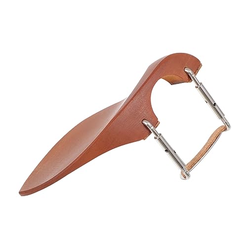 JOINPAYA 1Set Durable Jujube Wood Violin Chin Rest with Screws Comfortable and Easy to Install Violin Playing Accessories Practical and Safe for Musicians