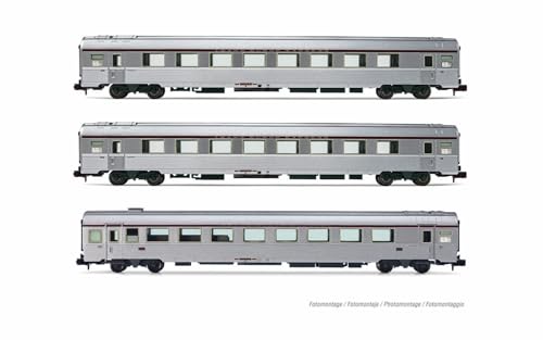Arnold HN4498 SNCF TEE Jules Verne coffret train miniature échelle N voiture voyageur époque IV