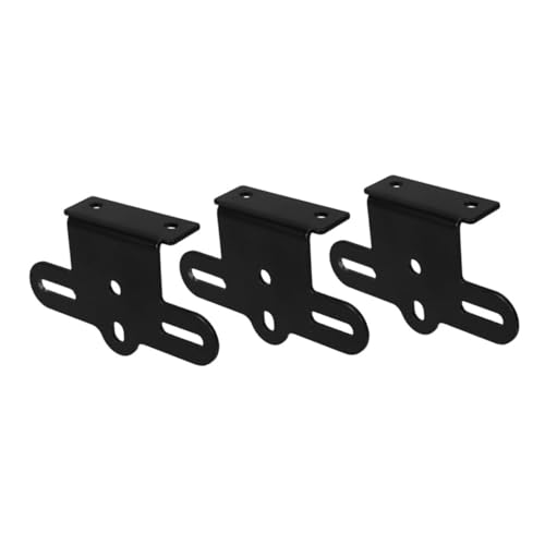 KOMBIUDA 3pcs Bike Rear Reflector Mount Aluminum Alloy Bracket for Mountain Bicycles Easy Installation Reflector Holder Durable and Secure Fit for Enhanced Safety