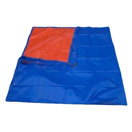 Image of PlantaZee Pure Virgin HDPE 180GSM (10ft x 8ft, White) UV Treated Heavy Duty Waterproof Tarpaulin