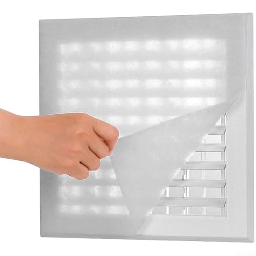 Lecreatekit - Filtre à air en coton, kit de ventilation pour prise de chauffage, grille AC, filtre électrostatique en coton pour purification de l'air conditionné
