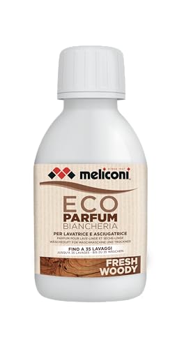 Meliconi Eco Parfum Fresh Woody, Perfume para Ropa Intenso y...
