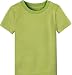 COSLAND Toddler Lime Green Tshirt Basic Tee (Lime Green, 3T)