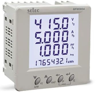 Selec MFM383A-C Multifunction energy meter 3 phase