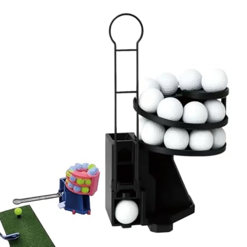 qacitxt Golf Ball Dispenser, Automatic Golf Ball Tee Up Machine