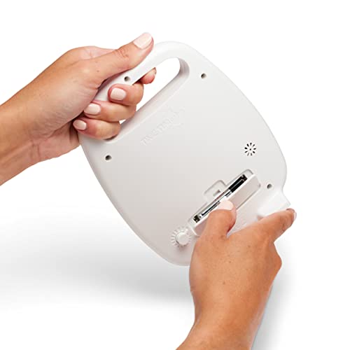 Time Timer Plus 20 Minute Desk Visual Timer — Countdown Timer With Portable Handle For Classroom, Office, Homeschooling, Study Tool With Silent Operation (White) #TOP2