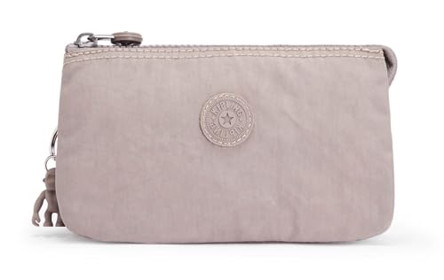 Kipling Creativity L Monedero Grande, Bolsas, Estuches, Grey Gris (Gris)