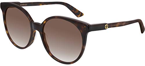 Gucci Gg0488s-002-54 Gafas, Havana Dunkel, 54.0 Unisex Adulto Gucci Gg0488s-002-54 Gafas, Havana Dunkel, 54.0 Unisex Adulto