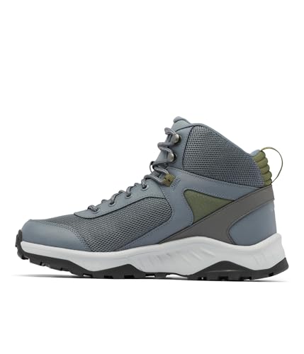 Columbia Mens Trailstorm Ascend Waterproof Mid, Graphite/Nori, 14