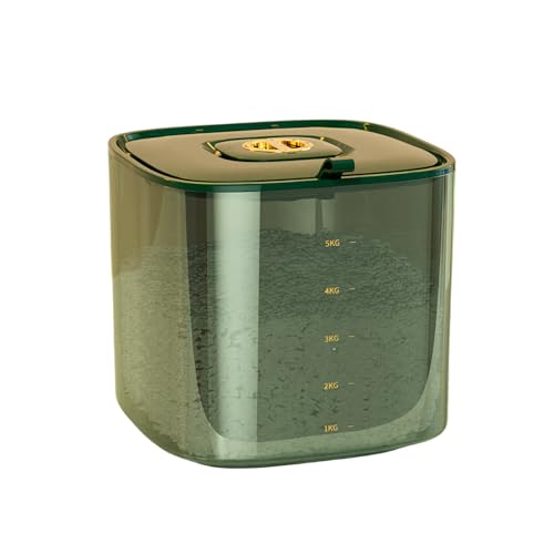 電動真空米びつ 密閉保存容器 自動空気抜き機能でワンプッシュ簡単操作 長期鮮度キープ 防虫湿気酸化対策に優れ梅雨時期のカビ対策にも最適 ABS食品級素材で安心 お米やペットフード猫犬餌を袋のまま保存可能 大容量で家庭用にぴったり 密閉効果で湿気や害虫をブロ