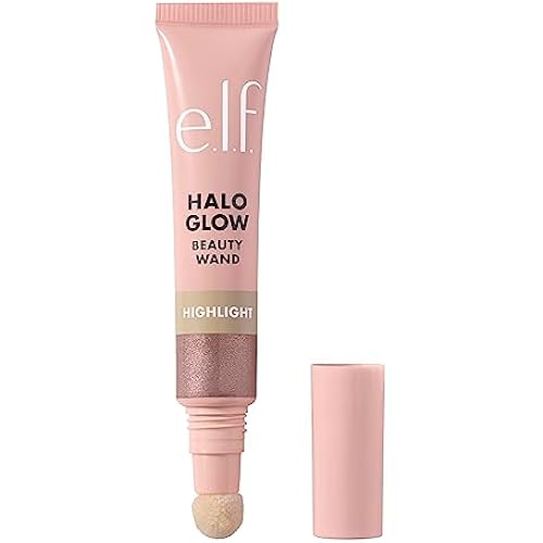 e.l.f. Halo Glow Highlight Beauty Wand, Rose Quartz