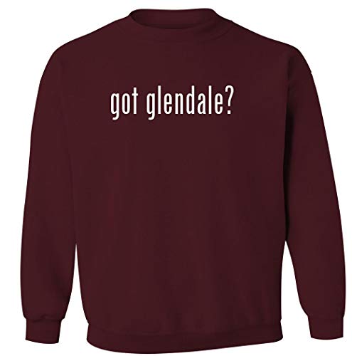 got glendale? - Men's Pullover Crewneck Sweatshirt, Maroon, XX-Large