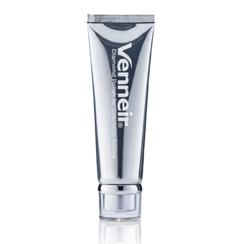 Venneir Diamond Whitening Polish for Veneers & Composite Bonding Real Diamond Powder Extremely Low RDA Fluoride-Free 50ml