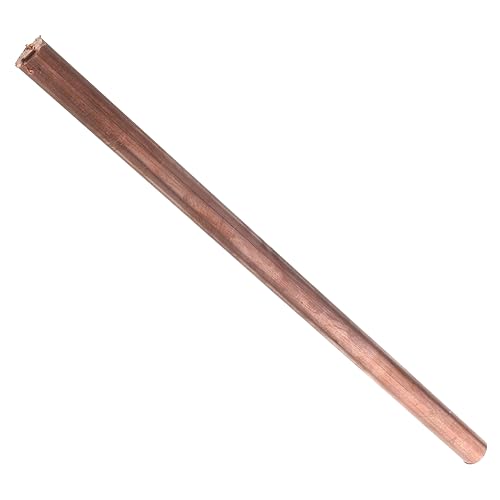 CHILDWEET Copper Rod Detect Gold Rod Divining Rod Grounding Rod Locating Dowsing Rod Metal Rods for Crafts Copper Sticks for Crafts Copper Round Rod Copper and Zinc Rods Copper Bar T2