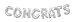 Foil Silver Congrats Letter Balloon Banner Kit