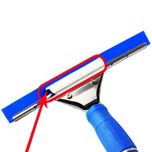 Ittaho All Purpose Window Squeegee With Handle And Rubber Replacement,Squeegee Shower Cleaner For Bathroom Glass Door Car Windshield-14 Inch #TOP6