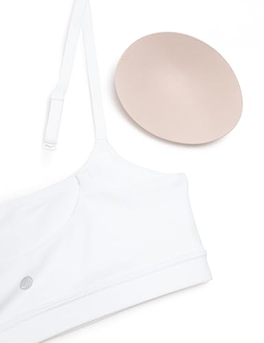 Image of CRZ YOGA Butterluxe Scoop Neck Sports Bras | Light Support, Removable Pads, Yoga, Extremely Soft, U Back, Adjustable Spaghetti Straps, for Women
