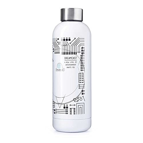 Dreamcast bouteille d'eau Numskull blanche récipient boisson forme bowling unique