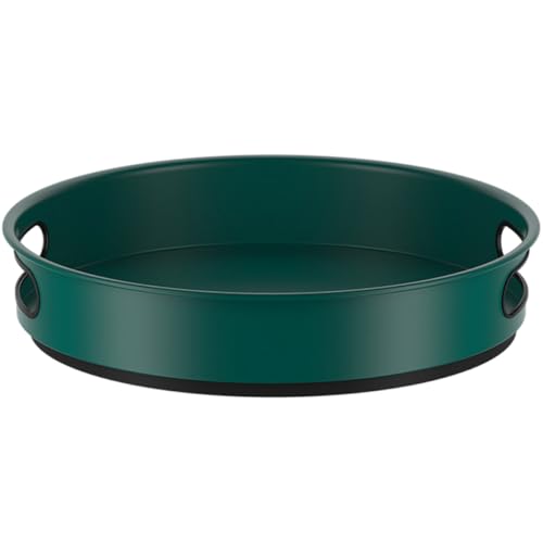 PRETYZOOM Estante Giratorio Estante Extensible Mostrar Organizador De Tocadiscos De Cocina Ventilación Adentro Organizador De Cajones De Cocina Soporte Giratorio Acero Inoxidable Green