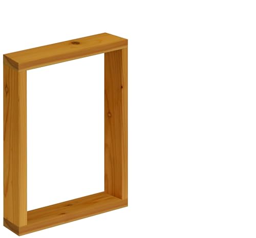 WOODPRO ���̎� �l�p ���b�N ��36cm ����46cm ���s7cm �n�j�[�F ���Y�� ��2.4cm �I�[�v�����b�N ���̊z�� �X�����t���[�� �����ƍ�����1cm�P�ʂŃI�[�_�[�� �󒍐��Y