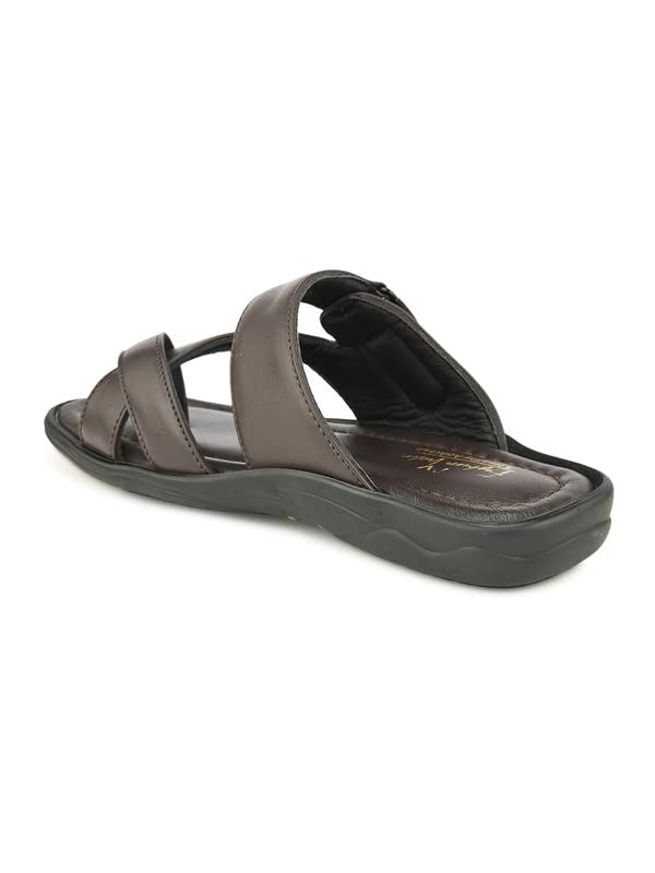 Image of FASHION VICTIM 2231 Men's Sipper Brown 7 UK