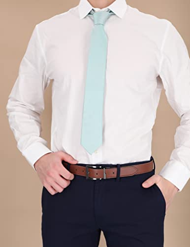 Image of Steve Madden Men's Reversible Men's Dress Casual Every Day Leather Belt
