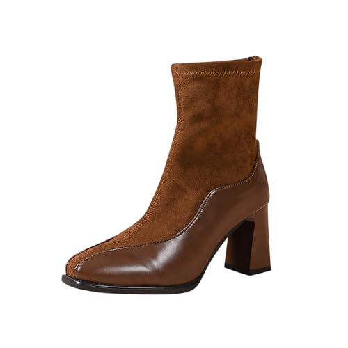 Bottes d'hiver mi-mollet confortables pour vos promenades en ville
