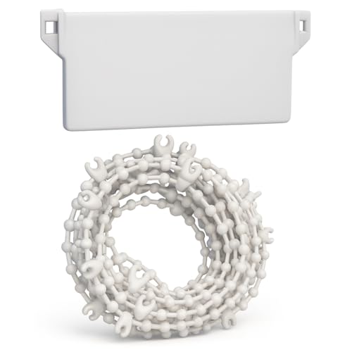 First Blinds Vertical Blind Weights and Chains For 89mm (3.5) (10, White)