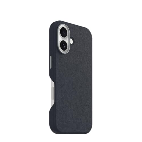 Image of OtterBox iPhone 16 Symmetry Series Cactus Leather for MagSafe - Blue Sentiment - Ultra-Thin, Sleek iPhone Case, Premium iPhone Case, MagSafe Compatible